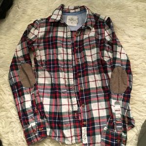 Flannel with patches